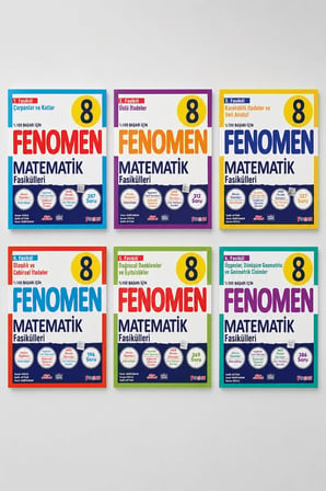 Fenomen 8.Sınıf Matematik Fasikülleri (6 KİTAP)