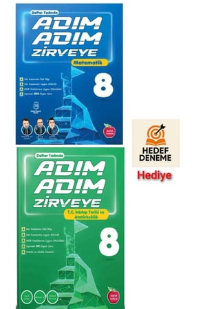 Newton 8.Sınıf Adım Adım Zirveye Matematik İnkılap Tarihi Hedef Deneme