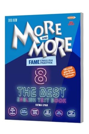 8 More&more Fame The Best Englısh Test Book Yeni Kapak 2025
