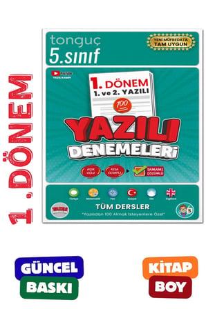 5. Sınıf Yazılı Denemeleri 1. DÖNEM 1 ve 2. Yazılı