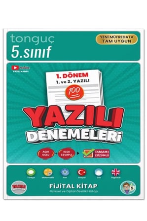5. Sınıf Yazılı Denemeleri 1. DÖNEM 1 ve 2. Yazılı