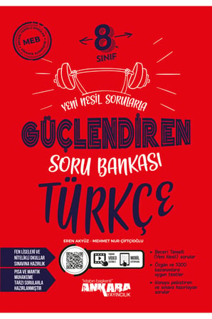 8. Sınıf Türkçe Güçlendiren Soru Bankası Ankara Yayıncılık