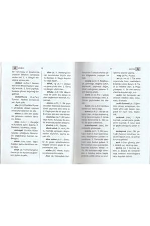 Ortaokul Türkçe Sözlük (TDK Uyumlu)