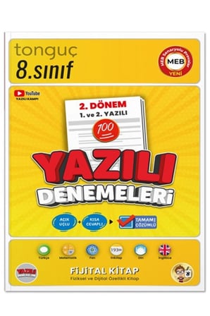 8. Sınıf Yazılı Denemeleri 2. DÖNEM 1 ve 2. Yazılı
