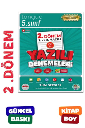 5. Sınıf Yazılı Denemeleri 2. DÖNEM 1 Ve 2. Yazılı -