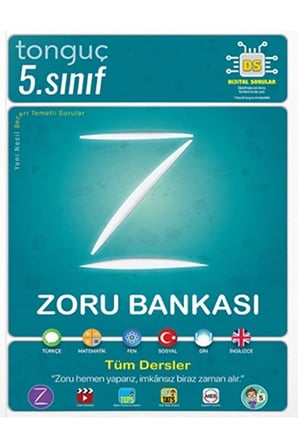 5. Sınıf Zoru Bankası Tüm Dersler / Kolektif / Tonguç Akademi / 9786254223570