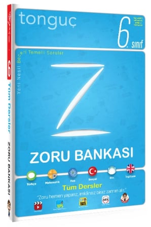 Tonguç 6. Sınıf Zoru Bankası Tüm Dersler