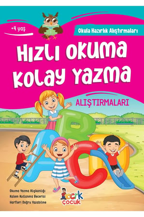 Hızlı Okuma Kolay Yazma Alıştırmaları / Tuba Öztürk / / 9786057409973