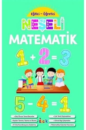 Neşeli Matematik - Eğitici-öğretici - Bıcırık Yayınları - Bıcırık Yayınları Kolektif Kitabı