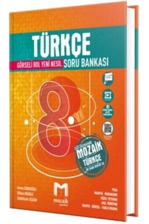Mozaik Yayınları 8. Sınıf Türkçe Soru Bankası
