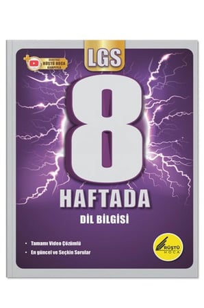 8 Haftada LGS Dil Bilgisi -