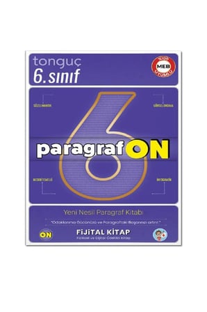 Tonguç Akademi 6. Sınıf ParagrafON Soru Bankası