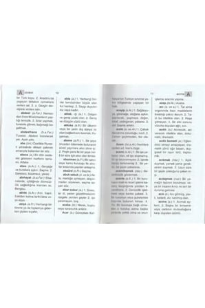 Ortaokul Türkçe Sözlük (TDK Uyumlu)