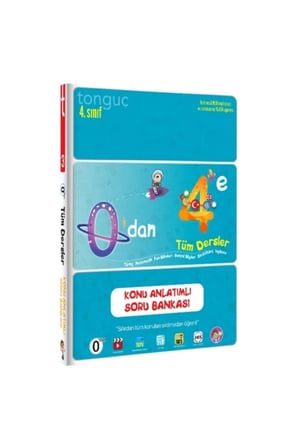 Tonguç 4.sınıf 0 Dan 4 E Konu Anlatımlı Soru Bankası