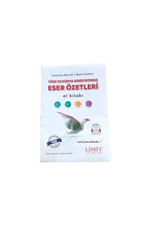 Limit Türk ve Dünya Edeb. Eser Özetleri El Kitabı
