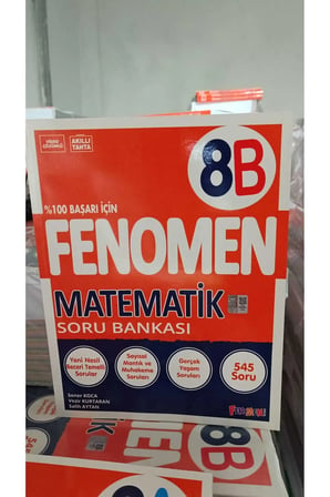 8. Sınıf Matematik Soru Bankası Fenomen-A-B 2023