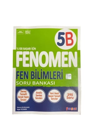 5.Sınıf Fen Bilimleri (B) Soru Bankası