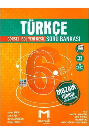 6. Sınıf Türkçe Soru Bankası Yayınları 2024-2025