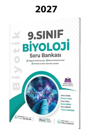9. Sınıf Biyoloji Biyotik Soru Bankası 2027