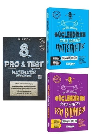 8.sınıf Lgs Bilfen Protest Matematik Sb- Ankara Yay. Mat-fen Bilimleri Sb.