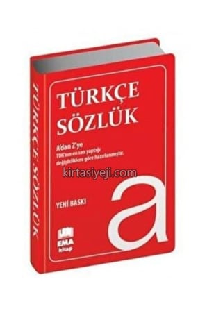Ema Yayınları Türkçe Sözlük A'dan Z'ye Tdk Uyumlu