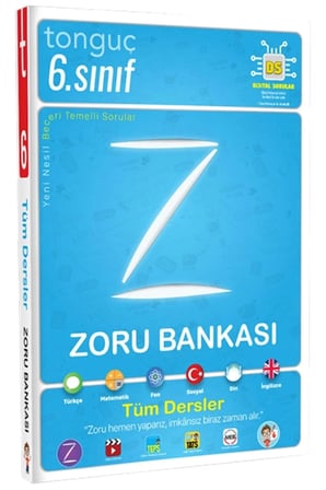 Tonguç Akademi 6. Sınıf Zoru Bankası Tüm Dersler