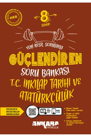 Ankara Yayıncılık 8. Sınıf İnkılap Tarihi Güçlendiren Soru Bankası