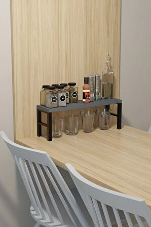 Mutfak Banyo Organizeri, Tezgah Masa Üstü Raf, Çay ,Kahve ,Baharatlık,Makyaj Standı