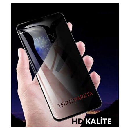 Samsung A34 Hayalet Ekran Koruyucu Privacy Gizlilik Filitreli Tam Kaplayan Kırılmaz Cam