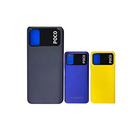 Xiaomi Poco M3 İle Uyumlu Arka Pil Kapak 