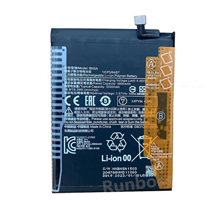 Xiaomi Redmi 10 2022 İle Uyumlu İthal Pil Batarya BN5A