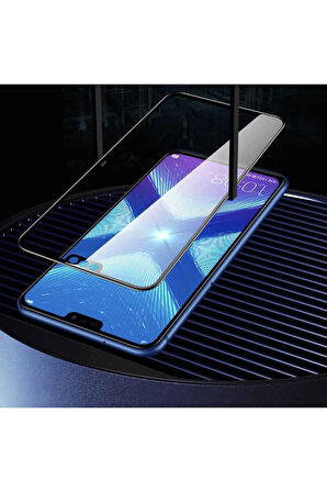 Huawei P40 Lite Hayalet Privacy Gizlilik Filitreli Kavisli Tam Kaplayan Ekran Koruyucu