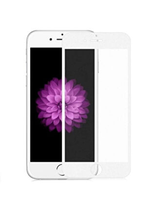 Iphone 7 Mat Seramik Nano Tam Kaplayan Full Ekran Koruyucu Beyaz