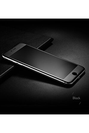 Iphone 7 Plus Mat Seramik Nano Tam Kaplayan Full Ekran Koruyucu Siyah