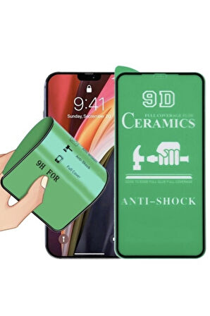 Iphone 11 Seramik Nano Esnek Tam Full Kaplayan Kırılmaz Cam Ekran Koruyucu