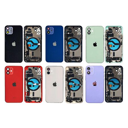 Apple iPhone 12 İle Uyumlu Dolu Kasa  