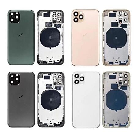 Apple iPhone 11 Pro Max İle Uyumlu Boş Kasa 