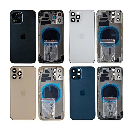 Apple iPhone 12 Pro Max İle Uyumlu Boş Kasa 