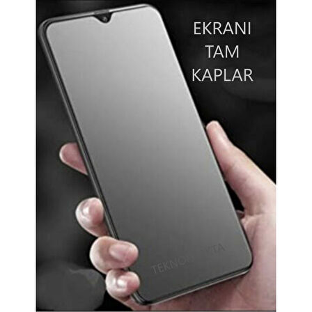 Omix X500 Ekran Koruyucu Mat Seramik Esnek Tam Kaplayan Cam Nano Ekran