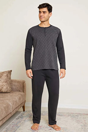 Erkek Pijama Takımı %100 Pamuk