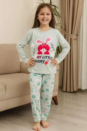 Çocuk Pijama Takımı %100 Pamuk