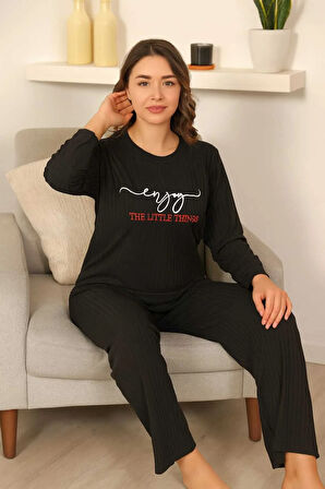 Kadın Pijama Takımı %100 Pamuk