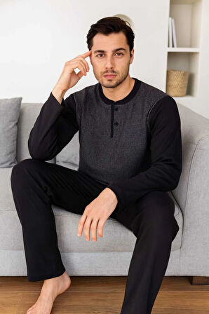 Erkek Pijama Takımı %100 Pamuk