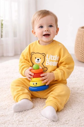 Oversize Bebek Takımı %100 Pamuk 3-18 Ay