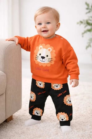 Oversize Bebek Takımı %100 Pamuk 3-18 Ay