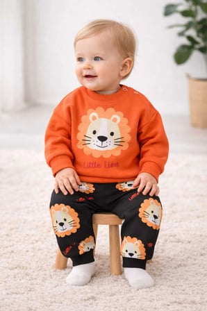 Oversize Bebek Takımı %100 Pamuk 3-18 Ay
