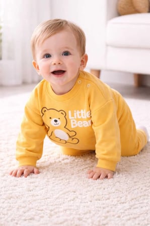 Oversize Bebek Takımı %100 Pamuk 3-18 Ay