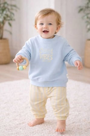 Oversize Bebek Takım 6-18 Ay %100 Pamuk