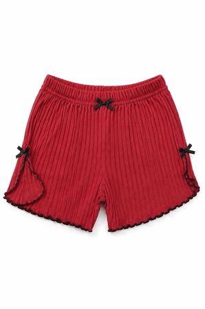 Kadın %100 Pamuk Fitilli Şort Pijama Altı 3'lü Set Rahat Kalıp ✅