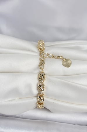 Xuping Kelebek Model Gold Renk Kadın Bileklik